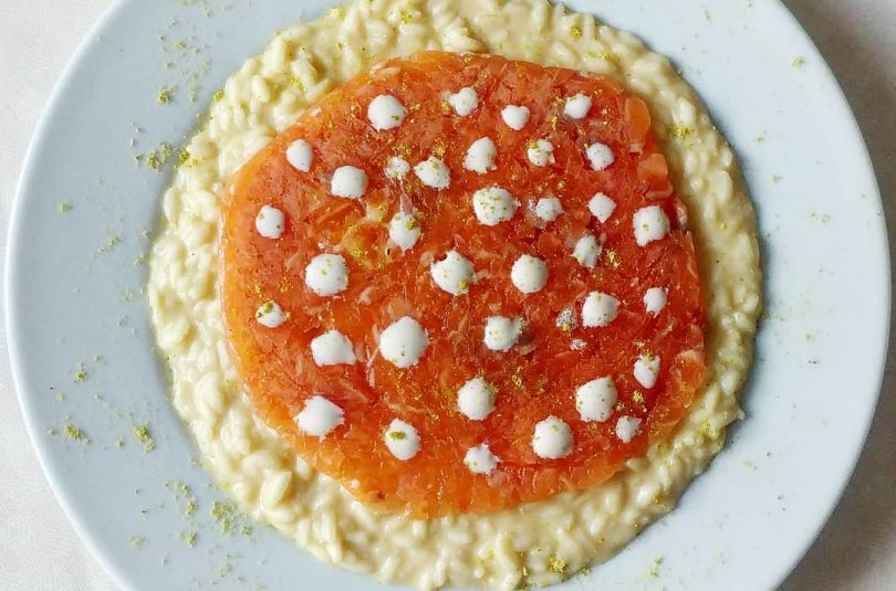Un risotto a pois, ma che bella novità Un risotto a pois, ma che bella novità